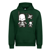 Forest Green pochacco skeleton halloween shirt Urban Hoodie - longCreatives