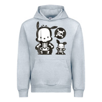 Heather Grey pochacco skeleton halloween shirt Urban Hoodie - longCreatives