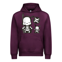 Mauve Wine pochacco skeleton halloween shirt Urban Hoodie - longCreatives