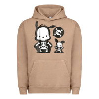Pigment Burro pochacco skeleton halloween shirt Urban Hoodie - longCreatives