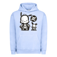 Pigment Grape Ice pochacco skeleton halloween shirt Urban Hoodie - longCreatives