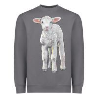 Storm merino wool baby sheep Heavyweight Sweatshirt - LillyAllenDesigns