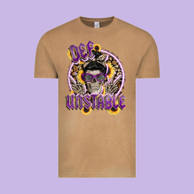 Def Unstable Vintage Tee Designed By Cowgirlartshop