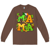 Chestnut St. Patrick's Day mama Long Sleeve Tee - OliviaCreatesArt