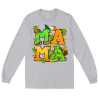 Moon Dust St. Patrick's Day mama Long Sleeve Tee - OliviaCreatesArt