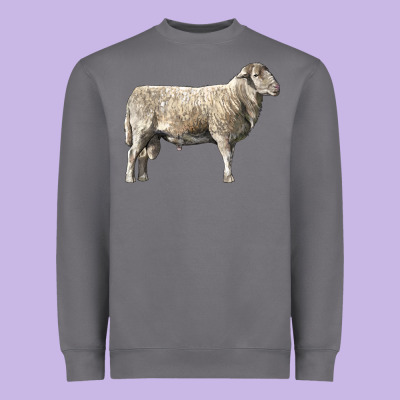 Katahdin Sheep Heavyweight Sweatshirt Designed By Lillyallendesigns