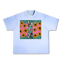Grape Ice Mom sunflower glitter Urban Heavy Tee - CowGirlArtShop