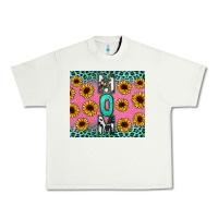Pistachio Mom sunflower glitter Urban Heavy Tee - CowGirlArtShop