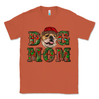 Copper Christmas English Bulldog Mom Classic Tee - RanaPortraitStore