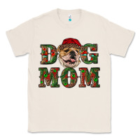 Natural Christmas English Bulldog Mom Classic Tee - RanaPortraitStore