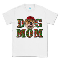 White Christmas English Bulldog Mom Classic Tee - RanaPortraitStore