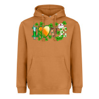 Meerkat st.patrick's nurse love heart stethoscope Heavyweight Hoodie - BarkalooDesign