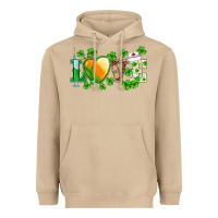Mushroom st.patrick's nurse love heart stethoscope Heavyweight Hoodie - BarkalooDesign