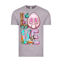 Vintage Zinc Love Rabbit Easter Day Vintage Tee - HowdyJamesFarm