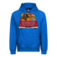 Thanksgiving Truck Turkey Pumpkin Urban Hoodie | Teevron