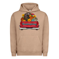 Pigment Burro thanksgiving truck turkey pumpkin Urban Hoodie - AdoDesignShop