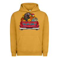 Pigment Peanut Butter thanksgiving truck turkey pumpkin Urban Hoodie - AdoDesignShop