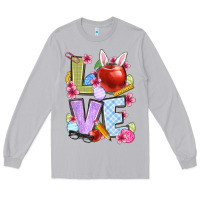 Moon Dust Easter love Teacher Long Sleeve Tee - OliviaCreatesArt