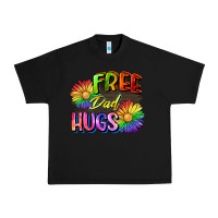 Black Free dad hugs Urban Heavy Tee - CowGirlArtShop
