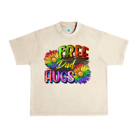 Sandshell Free dad hugs Urban Heavy Tee - CowGirlArtShop