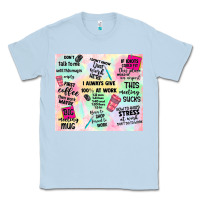 Dusty Blue funny office Classic Tee - TumblerDesignByShophia
