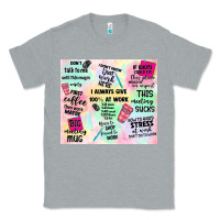 Heather Grey funny office Classic Tee - TumblerDesignByShophia