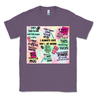 Lavender funny office Classic Tee - TumblerDesignByShophia