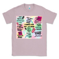 Lilac funny office Classic Tee - TumblerDesignByShophia