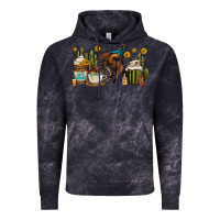 Cloud Black rodeo cowboy coffee cups Vintage Hoodie - OliviaCreatesArt