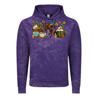 Cloud Purple rodeo cowboy coffee cups Vintage Hoodie - OliviaCreatesArt