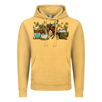 Rodeo Cowboy Coffee Cups Vintage Hoodie | Teevron