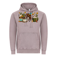 Vintage Zinc rodeo cowboy coffee cups Vintage Hoodie - OliviaCreatesArt
