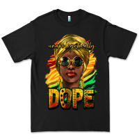Black unapologetically dope afro Premium Tee - NancyCooperArtShop