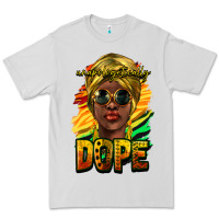 Dove Grey unapologetically dope afro Premium Tee - NancyCooperArtShop