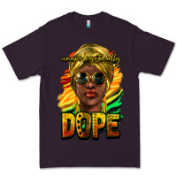 Plum unapologetically dope afro Premium Tee - NancyCooperArtShop