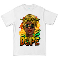 White unapologetically dope afro Premium Tee - NancyCooperArtShop