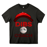 Asphalt Dibs On The Coach Baseball Heavy Core Tee - Bettercallsaul
