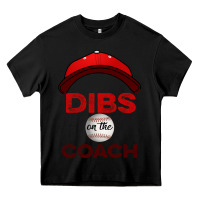 Black Dibs On The Coach Baseball Heavy Core Tee - Bettercallsaul