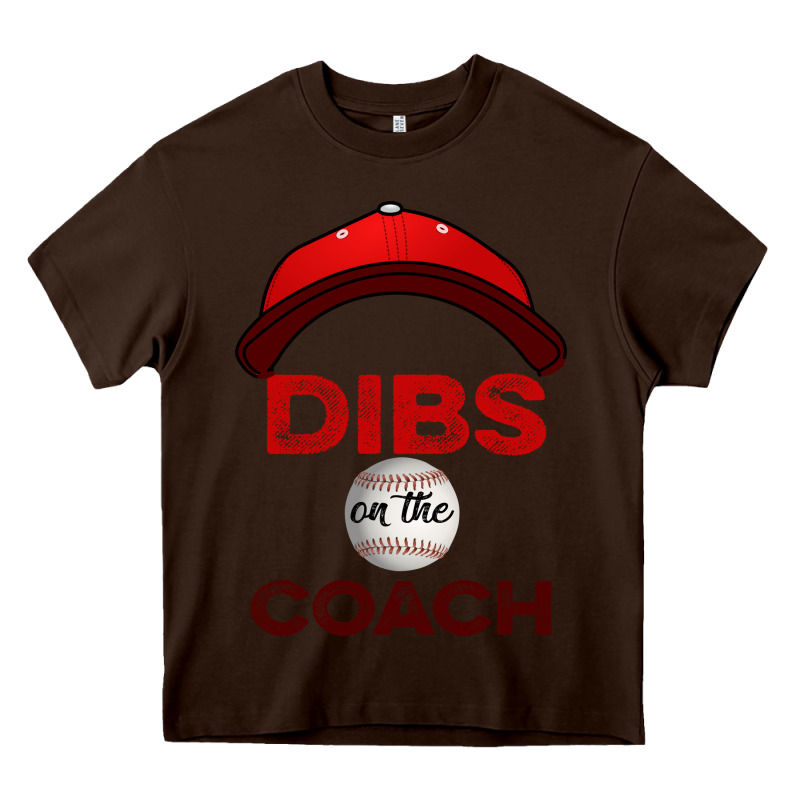 Dibs On The Coach Baseball Heavy Core Tee by Bettercallsaul | Teevron
