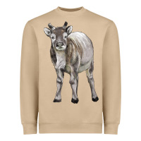 Mushroom reindeer fawn deer Heavyweight Sweatshirt - LillyAllenDesigns