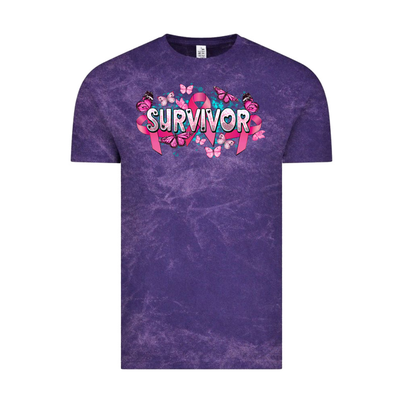 Cancer Survivor Cancer Awareness Vintage Tee by HowdyJamesFarm | Teevron