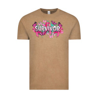 Vintage Coffee Cancer survivor Cancer Awareness Vintage Tee - HowdyJamesFarm