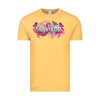 Vintage Mustard Cancer survivor Cancer Awareness Vintage Tee - HowdyJamesFarm