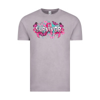 Vintage Zinc Cancer survivor Cancer Awareness Vintage Tee - HowdyJamesFarm