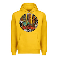 Lemon Christmas Cowboy Boots Premium Hoodie - RanaPortraitStore