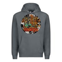 Rock Christmas Cowboy Boots Premium Hoodie - RanaPortraitStore