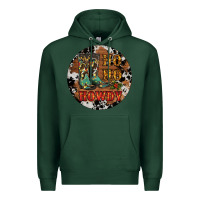 Sports Green Christmas Cowboy Boots Premium Hoodie - RanaPortraitStore