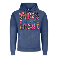Vintage Denim miss steal your heart olivia Vintage Hoodie - OliviaCreatesArt