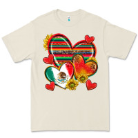 Bone Mexican Hearts Premium Tee - texasbilliewilder
