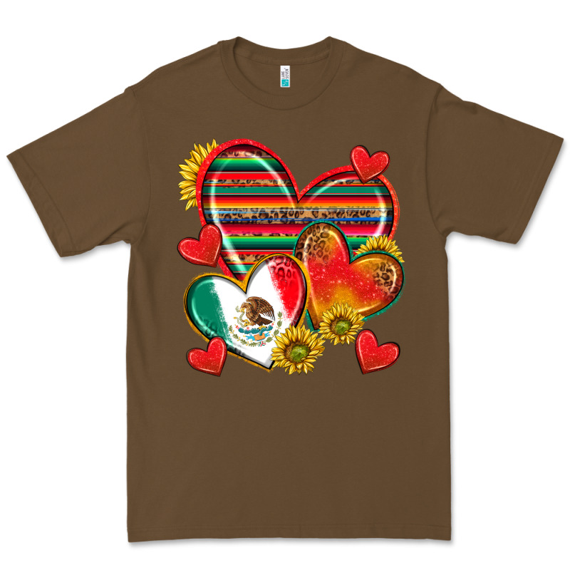 Mexican Hearts Premium Tee by texasbilliewilder | Teevron